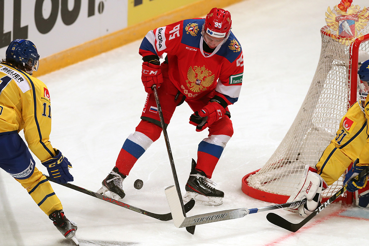 Артём Галимов отметился голевой передачей за сборную России | ХК «Ак Барс»